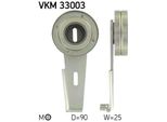 Skf Vkm 33003 - Oe 5751 18 Puleggia Tenditore, Cinghia A V Per Berlingo, Jumper, Xsara, Zx (N2), Ducato, Ulysse, Expert (222), Partner (5, G), 306, 405 Ii, 406, 806 (221), Boxer, Expert (224)