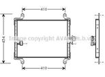 Prasco FT5206 - Condensatore Aria Condizionata Oe 6455T3 Per Jumper, Ducato, Boxer
