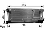 Mahle Ac 214 000S - Condensatore Aria Condizionata Oe 1618109 Per Tigra (S93), Combo (71)