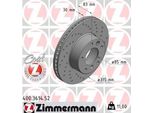 2X Disco Freno Zimmermann 400.3614.52 Per Puch Modello G (W460) 83Mm 11Kg 315Mm