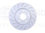 Hella 8DD 355 106-871 - Oe 2204210912 Disco Freno Per Classe S (W220), Classe S (C215)