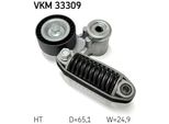 Skf Vkm 33309 - Oe 5751 E0 Puleggia Tenditrice, Cinghia A V Per C2 (Jm), C3 I (Fc, Fn)