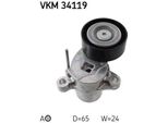 Skf Vkm 34119 - Oe 1761930 Puleggia Tenditore, Cinghia A V Per B-Max, C-Max, Ecosport, Fiesta Vi, Fiesta Vii, Focus Iii, Grand C-Max, Mondeo V, Tourneo Connect, Transit Connect, Transit Courier