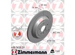 Zimmermann 400.3650.20 - Disco Freno Per Classe M (W164), Classe R (W251)
