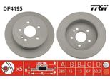 Trw DF4195 - Oe A 163 421 01 12 Disco Freno Per Classe M (W163)