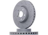 Zimmermann 400.3664.52 - Disco Freno Per Classe C (S204), Classe E (W212), Classe E (A207), Classe C (W204), Classe C (C204), Classe E (C207), Classe E (S212), Slc (R172), Slk (R172)