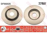 Trw DF6682S - Oe 203 421 04 12 Disco Freno Per Classe C (W203), Classe C (CL203), Classe C (S203), Classe Clc (CL203), Clk (C209), Clk (A209)
