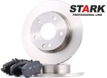 Stark SKBK-1090066 - Oe 1684200020 Bremsscheiben Und -BeläGe FüR A-Klasse (W168)