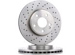 Ridex 82B0750 - Oe 2464212512 Disco Freno, Asse Anteriore Per Classe A (W176), Classe B (W246), Cla (C117), Cla (X117), Classe Gla (X156)