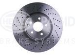 Hella 8DD 355 110-181 - Oe 2204211912 Disco Freno Per Classe S (W220), Classe S (C215)