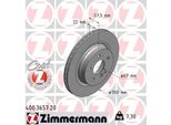 Zimmermann 400.3657.20 - Disco Freno Per Classe C (C204), Classe C (W204), Classe C (S204), Classe E (A207), Classe E (C207)