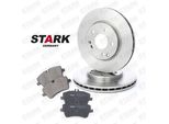 Stark SKBK-1090076 - Dischi E Pastiglie Freno Oe 34202520 Per Classe C (W203), Classe C (CL203), Classe C (S203), Classe Clc (CL203), Clk (C209), Clk (A209), Slk (R171)