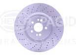 Hella 8DD 355 125-041 - Disco Freno Oe 1664210912 Per Classe Gl (X166), Gle (W166), Gle (C292), Gls (X166), Classe M (W166)