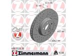 Zimmermann 400.5520.30 - Disco Freno Per Classe C (W205), Classe C (A205), Classe C (C205), Classe C (S205), Classe E (W213), Classe E (S213), Classe E (A238), Classe E (C238)
