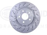 Hella 8DD 355 126-401 - Oe 2114231012 Disco Freno Per Cls (C219), Classe E (W211), Classe E (S211), Classe S (C215)