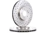 Ridex 82B0449 - Disco Freno Oe 2034211312 Per Classe C (W203), Classe C (CL203), Classe C (S203), Clk (C209), Clk (A209), Slk (R171)