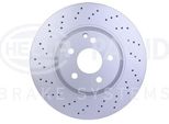 Hella 8DD 355 115-011 - Oe 2214210612 Disco Freno Per Classe S (W221), Classe S (C216)
