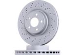 Zimmermann 400.3637.52 - Disco Freno Per Cls (C219), Classe E (W211), Classe E (S211), Classe Glk (X204)