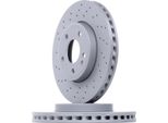 Zimmermann 400.3679.20 - Disco Freno Per Cla (C117), Classe A (W176), Classe B (W246), Cla (X117), Classe Gla (X156)