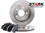 Stark SKBK-1090268 - Oe 1684200020 Bremsscheiben Und -BeläGe FüR A-Klasse (W168)