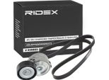 Ridex 542R0784 - Set Di Cinghie Oe 1440933 Con Nervatura A V Per C-Max, Focus Iii, Galaxy (Ck), Grand C-Max, Kuga Ii, Mondeo V, S-Max (Cj, WA6)