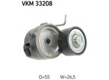 Skf Vkm 33208 Tenditore, Cinghia Trapezoidale Dentata Oe 1611426280 Compatibile Con 208, Berlingo, C-Elysee, C1, C3, C4, C5, DS3, DS4, Combo, Corsa F, Crossland X, Grandland, 108, 2008, 3008, 301, 308, 5008, 508, Partner, Rifter, Proace