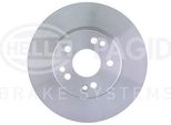 Hella 8DD 355 102-761 - Oe 1244211512 Disco Freno Per Cabriolet (A124), Classe E (W124), Classe E (A124), Classe E (C124), Classe E (S124)