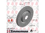 Zimmermann 400.3685.20 - Disco Freno Per Gle (W166), Gle (C292), Classe M (W166)
