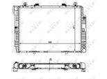 Nrf 55316 - Oe 1405001303 Radiatore, Raffreddamento Motore Per Classe S (W140)