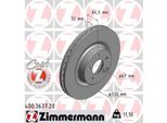 Zimmermann 400.3637.20 - Disco Freno Per Cls (C219), Classe E (W211), Classe E (S211), Classe Glk (X204)