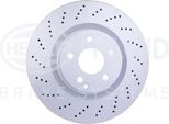 Hella 8DD 355 116-951 - Oe 4211412 Disco Freno Per Classe C (C204), Classe E (W212), Classe E (A207), Classe E (C207), Classe E (S212), Slc (R172), Slk (R172)