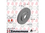 Zimmermann 470.2437.20 - Disco Freno Per Citan (W415), Kangoo (Kw), Kangoo (Fw)