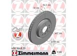 Zimmermann 400.3648.20 - Disco Freno Per Classe M (W164), Classe R (W251)