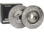 Ridex 82B0332 - Oe 220 421 08 12 Disco Freno Per Classe S (W220), Classe S (C215)