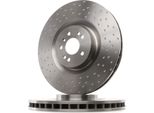 Ridex 82B1291 - Oe 1644210712 Disco Freno, Asse Anteriore Per Classe M (W164), Classe R (W251)