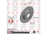 Zimmermann 400.5539.20 - Disco Freno Per Classe A (W177), Classe B (W247), Cla (C118), Cla (X117)