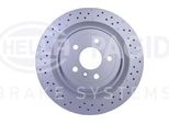 Hella 8DD 355 126-281 - Oe 1664230312 Disco Freno Per Classe Gl (X166), Gle (W166), Classe M (W166)