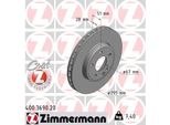 Zimmermann 400.3690.20 - Disco Freno Per Classe A (W176), Classe B (W246), Cla (C117), Cla (X117), Classe Gla (X156)