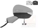 Van Wezel 0980815 Specchietto Esterno Specchietto Laterale Sinistro Per CitroËN C4 Grand Picasso Ii Convesso Riscaldato Parzialmente Primerizzato