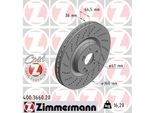 Zimmermann 400.3660.20 - Disco Freno Per Classe C (W204), Classe C (W205), Classe C (A205), Classe C (C204), Classe C (C205), Classe C (S204), Classe C (S205), Classe E (W212), Classe E (A207), Classe E (C207), Classe E (S212), Classe S (C216), Slc (R172)