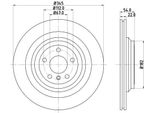 Hella 8DD 355 126-311 - Disco Freno Oe 1664230212 Per Classe Gl (X166), Gle (W166), Gle (C292), Gls (X166), Classe M (W166)