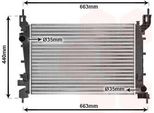 Van Wezel 17002358 - Oe 51784706 Radiatore, Raffreddamento Motore Per Linea