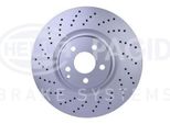 Hella 8DD 355 127-961 - Oe 1724210600 Disco Freno Per Cls (C219), Classe E (W211), Classe E (S211), Classe S (W221), Classe S (C215), Classe S (C216), Sl (R230), Slc (R172), Slk (R172)