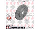 Zimmermann 400.3695.52 - Disco Freno Per Classe A (W176), Classe B (W246), Cla (C117), Cla (X117), Classe Gla (X156)