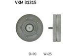 Skf Vkm 31315 - Oe 06H 903 341 C Puleggia Folle, Cinghia A V Per A4 (8K), A5 (8T), A5 (8F), Q5 (8R), Exeo (3R), Amarok, T5, T6
