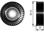 Gates T36252 - Puleggia Folle Oe 1662020119, Cinghia A V Per Classe B (W245), Vaneo (414), Classe A (W168), Classe A (W169)
