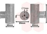 Van Wezel 3000D292 - Essiccatore Aria Condizionata Oe 1688300858 Per Classe A (W168)
