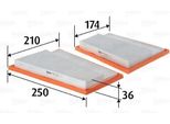 Valeo 585430 - Filtro Aria Oe 6420940204 Per Classe C (W203), Classe C (W204), Classe C (S203), Classe C (S204), Clk (C209), Clk (A209), Cls (C219), Classe E (W211), Classe E (S211), Classe G (W463), Classe Gl (X164), Classe Glk (X204), Classe M (W164), Classe R (W251), Classe S (W221)