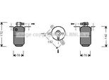 Prasco MSD005 - Oe 2108300083 Essiccatore Per Aria Condizionata Per Classe E (W210), Classe E (S210), Classe E (VF210)