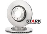Stark SKBD-0023127 - Oe 1606308680 Disco Freno, Asse Anteriore Per 407, 407 Sw (6D, 6E), 508 (8D), 508 (8E), 605 (6B)